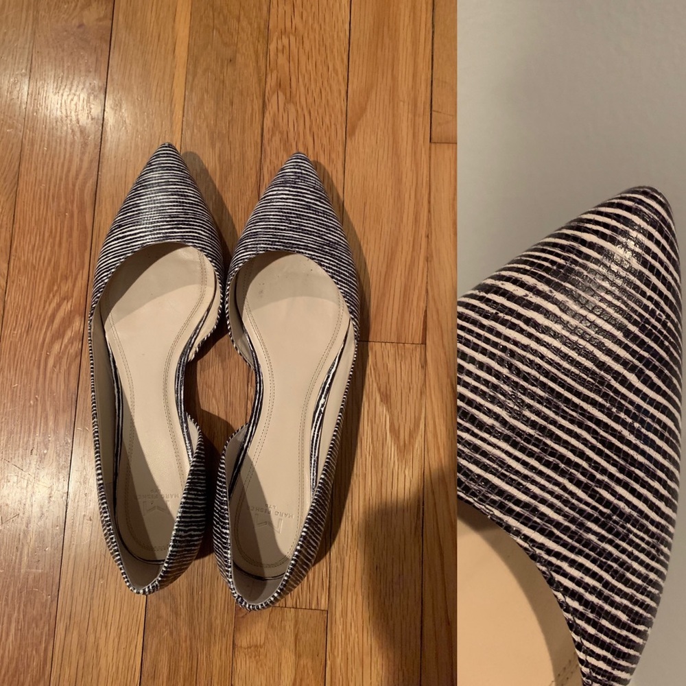 🌸Mark Fisher Flats🌸 7.5 Black & White